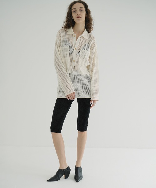 CLANE VELOUR CAPRI PANTS サイズ1 CLANE（クラネ） パンツ VELOUR CAPRI PANTS レディース : ZOZOTOWN