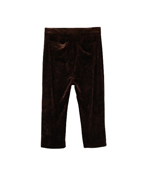 CLANE（クラネ） パンツ VELOUR CAPRI PANTS レディース : ZOZOTOWN