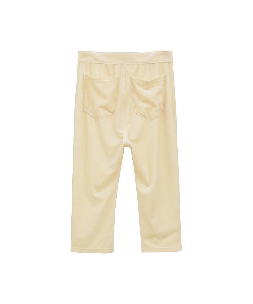 CLANE（クラネ） パンツ VELOUR CAPRI PANTS レディース : ZOZOTOWN