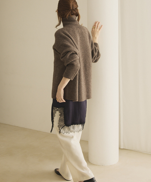 VERMEIL par iena（ヴェルメイユパーイエナ） カーディガン woolyakmix