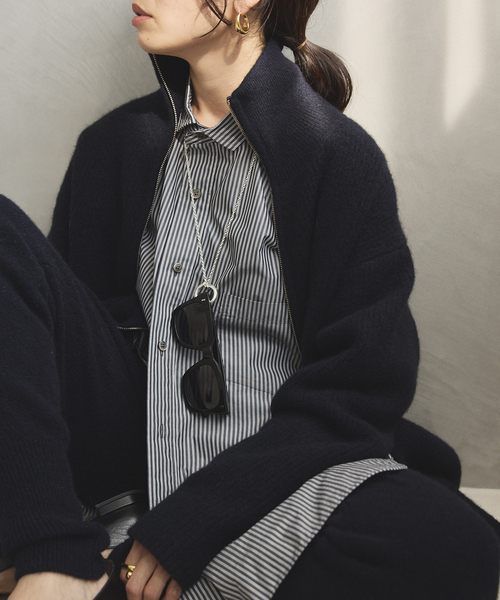 VERMEIL par iena（ヴェルメイユパーイエナ） カーディガン woolyakmix