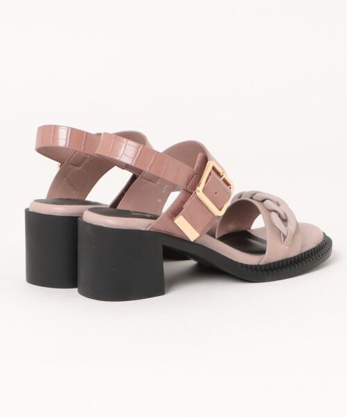 「byあしながおじさん」 ヒールサンダル S アイボリー レディース_画像2