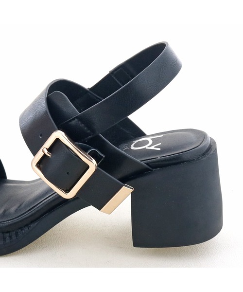 「byあしながおじさん」 ヒールサンダル S アイボリー レディース_画像6