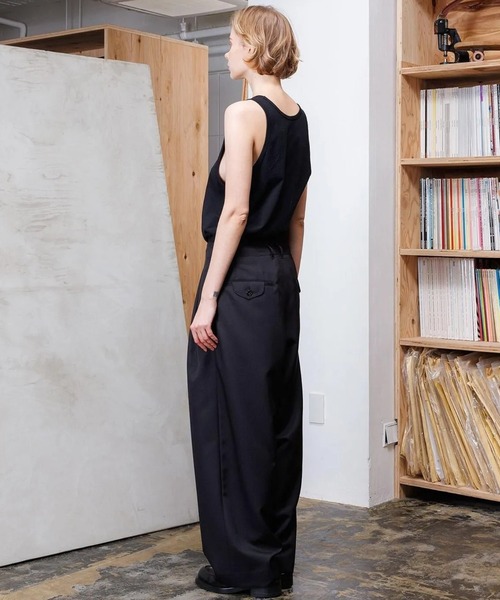 VOAAOV（ヴォアーブ） スラックス ROUTINE Tapered Pants メンズ