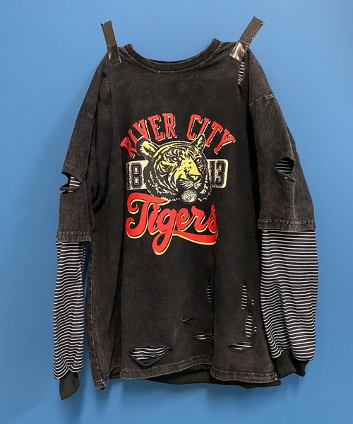 「DEVICE」 半袖Tシャツ FREE ブラック レディース_画像4