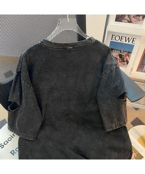 「DEVICE」 半袖Tシャツ FREE ブラック レディース_画像7