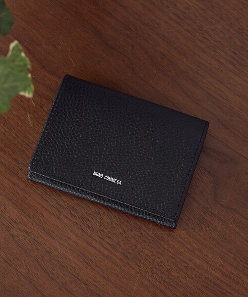 名刺入れ　美品 名入れ ギフト LXX 名刺入れ 牛革 スムースレザー カードケース