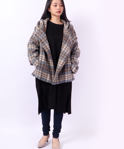 「Anna Nicola」 ピーコート 38 ブラウン レディース_画像7