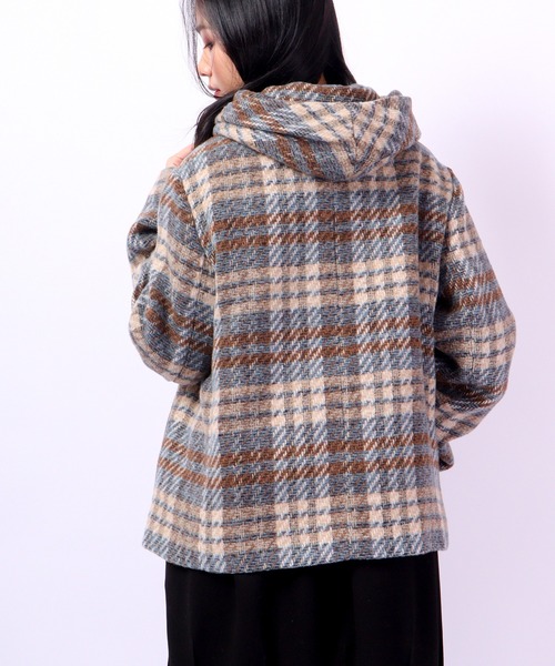 「Anna Nicola」 ピーコート 38 ブラウン レディース_画像9