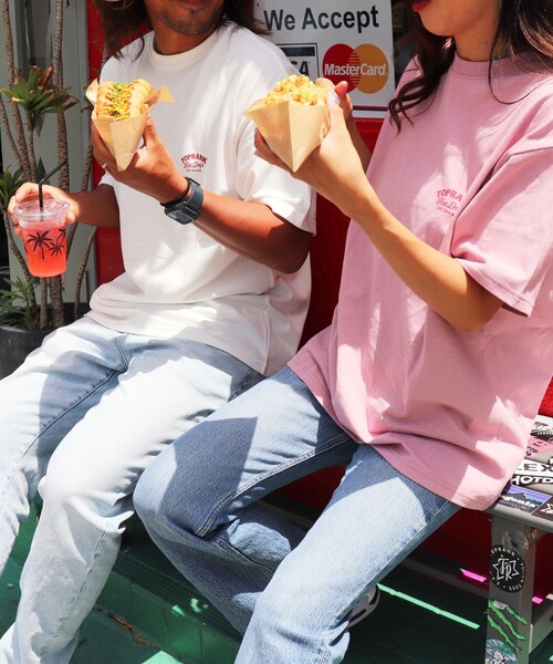 FREAK'S STORE（フリークスストア） 半袖Tシャツ LARGE ピンク