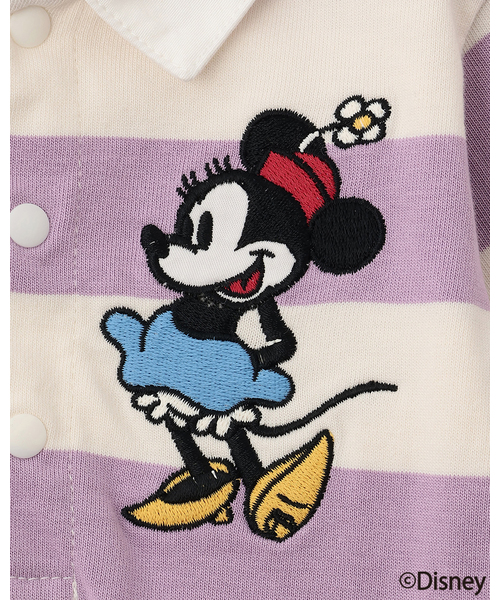 petit main ベビー服 ロンパース 「Disney」「リンク」ラガーOP