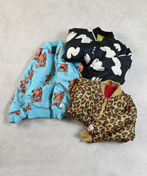 ブルゾン アウター リバーシブルブルゾン キッズ 子供服 男の子 女の子