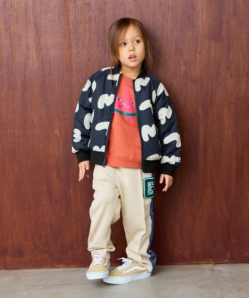 ブルゾン アウター リバーシブルブルゾン キッズ 子供服 男の子 女の子