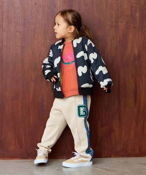 ブルゾン アウター リバーシブルブルゾン キッズ 子供服 男の子 女の子