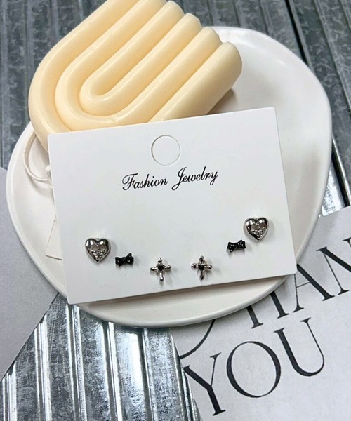 ARCHIVER ピアス 「Bz」モチーフピアス6点セット/6点セット（RZ