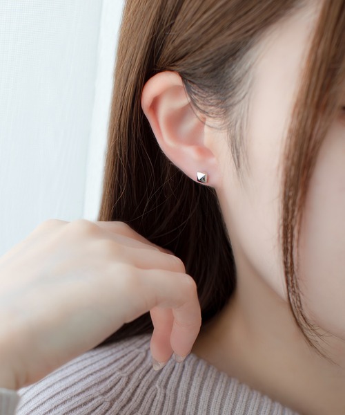 BLOOM（ブルーム） ピアス シルバー ピアス レディース : ZOZOTOWN 