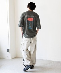 「PBLIM」 半袖Tシャツ SMALL グレイッシュベージュ レディースの画像8
