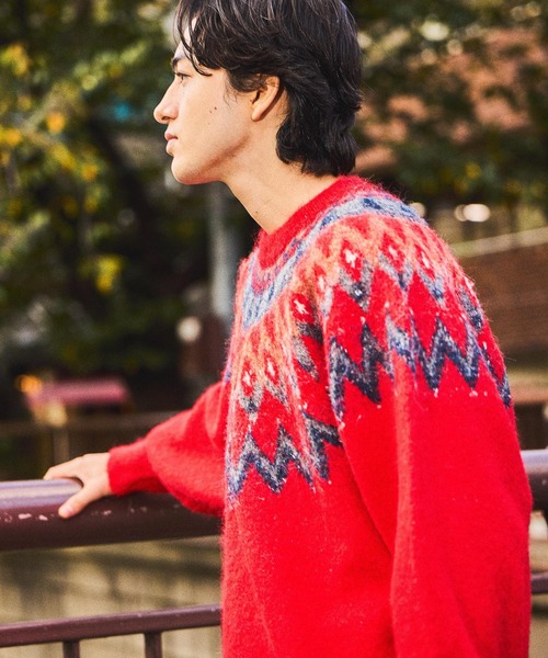 niko and…（ニコアンド） セーター ニット ノルディックニットプル