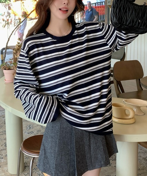 tシャツ 長袖Tシャツ/ボーダーロンT レディース : ZOZOTOWN Yahoo!店