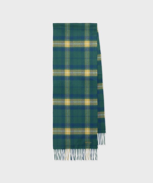 Paul Smith（ポール・スミス） マフラー “Archive Check” カシミヤ