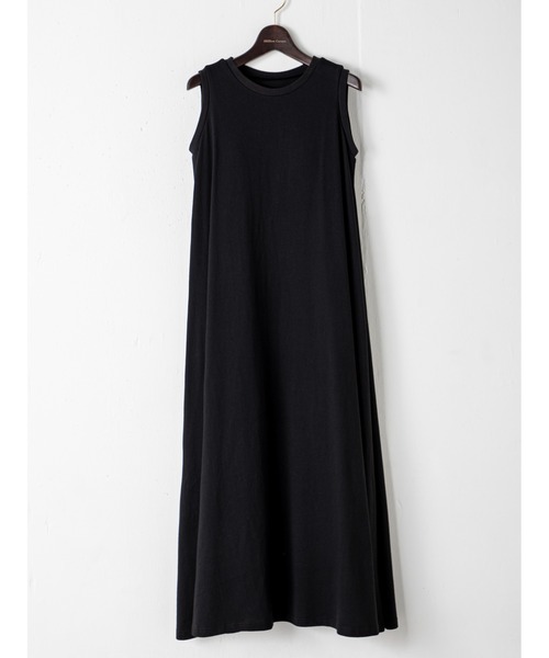 「MILLION CARATS」 ノースリーブワンピース MEDIUM レッド レディース_画像9