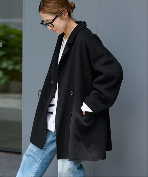 framework コート FRAMeWORK（フレームワーク） チェスターコート 36 ブラック