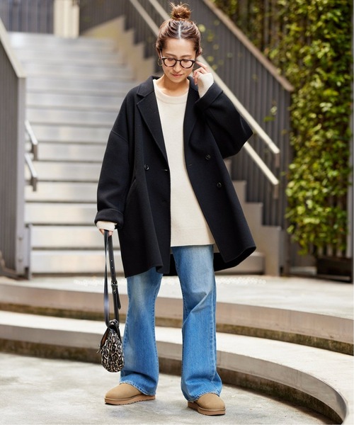 FRAMeWORK（フレームワーク） チェスターコート 36 ブラック