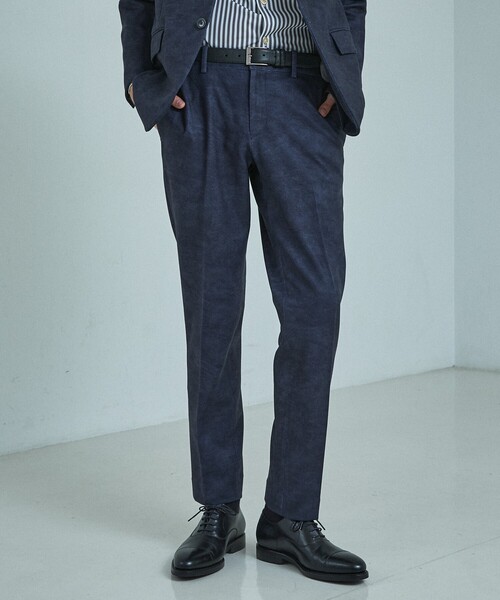 アバハウス（ABAHOUSE）/【セットアップ対応】Down Fabric フェードスエード イージースラックス ABAHOUSE（アバハウス） パンツ 「セットアップ対応」Down Fabric