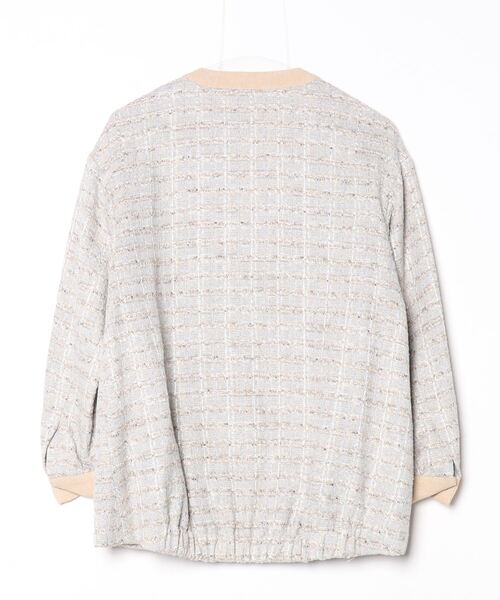 GRACE CONTINENTAL（グレースコンチネンタル） ブルゾン 36 グレー