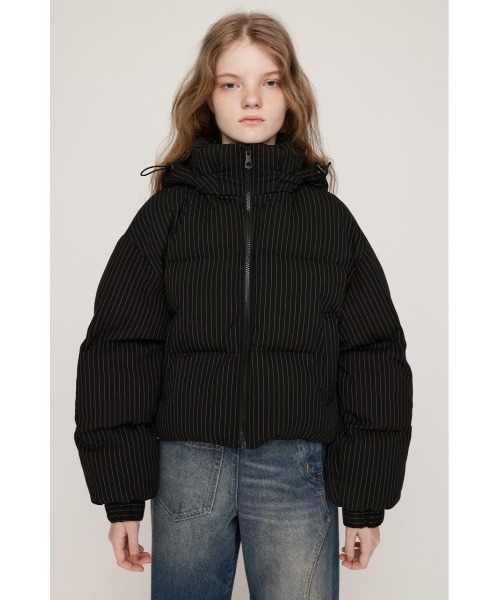 SLY（スライ） ブルゾン アウター 2WAY STRIPE PUFFER BZ ツーウェイ