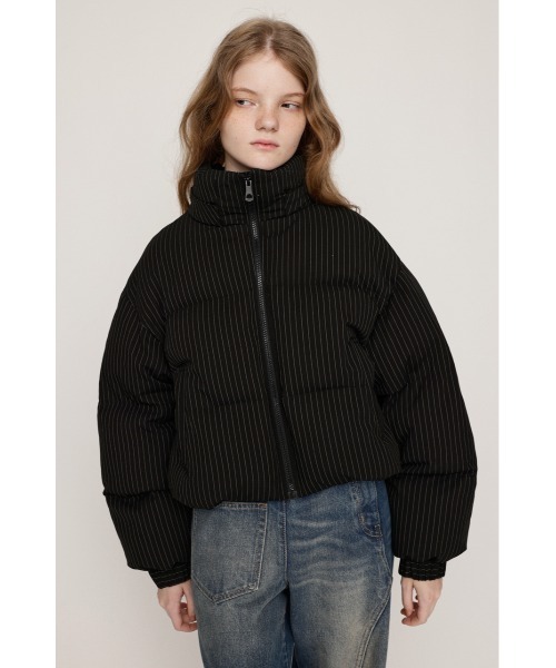 SLY（スライ） ブルゾン アウター 2WAY STRIPE PUFFER BZ ツーウェイ