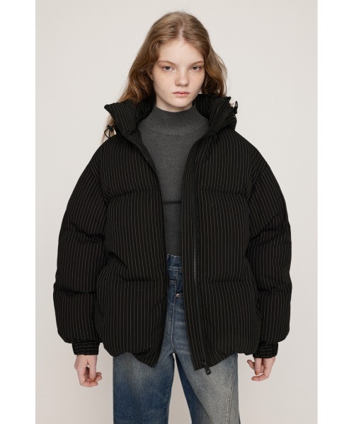 SLY（スライ） ブルゾン アウター 2WAY STRIPE PUFFER BZ ツーウェイ