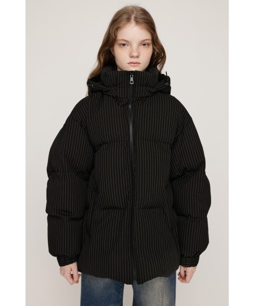 SLY（スライ） ブルゾン アウター 2WAY STRIPE PUFFER BZ ツーウェイ