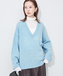SLOBE IENA（スローブイエナ） ニット セーター Vネックルーズニット