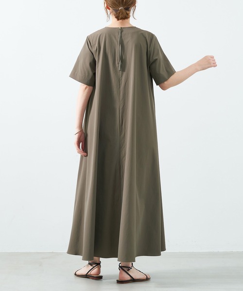 「MICA&DEAL」 半袖ワンピース FREE ネイビー レディース_画像5