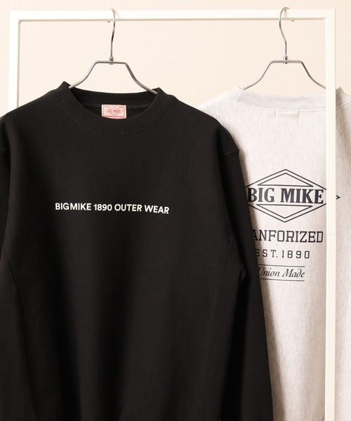 トレーナー スウェット BIG MIKE ヘビーウェイト プルオーバートレーナー メンズ レディース