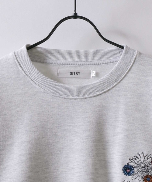 「SITRY」 スウェットカットソー X-LARGE グレー系その他2 レディース_画像8