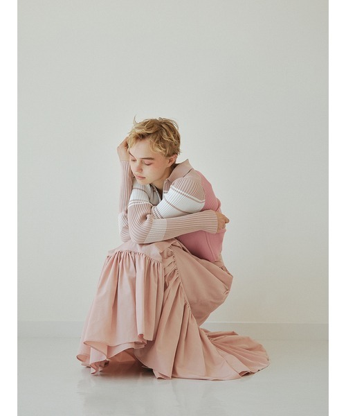 「FURFUR」 ニットカーディガン ONE SIZE ブラック レディース_画像8