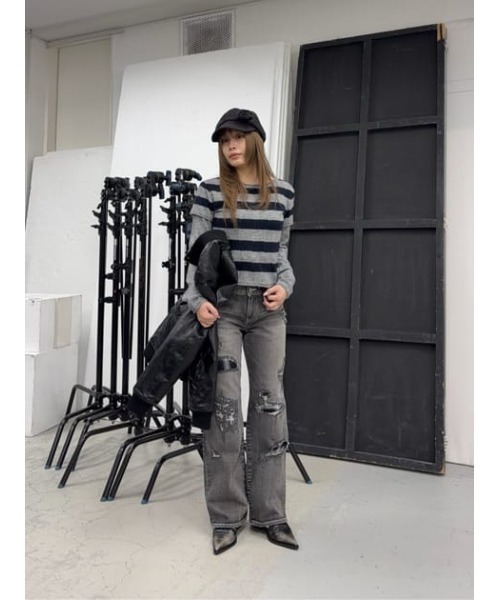 LAGUA GEM（ラグアジェム） ブルゾン アウター COMPACT FAUX LEATHER