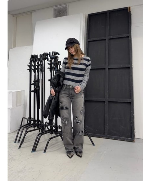 LAGUA GEM（ラグアジェム） ブルゾン アウター COMPACT FAUX LEATHER