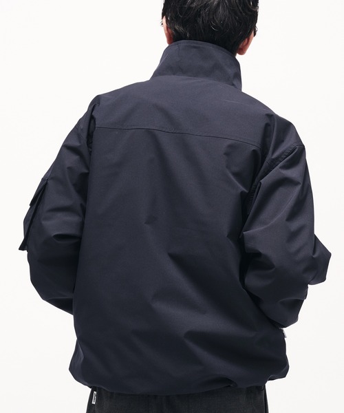 「Adoon plain」 ブルゾン MEDIUM ライトベージュ メンズ_画像2