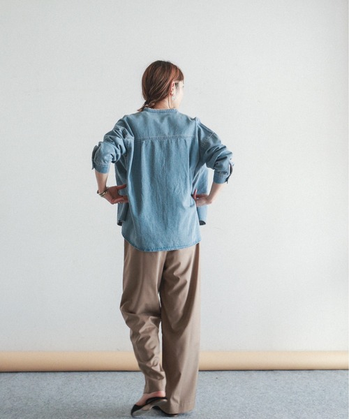 「FIL DE FER」 イージーパンツ FREE ベージュ レディース_画像7