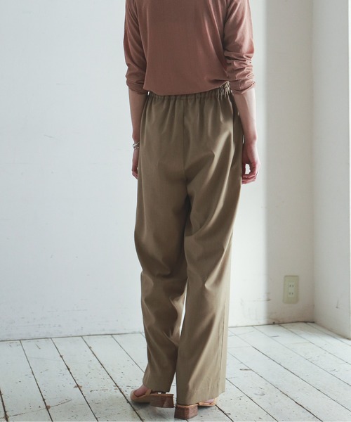 「FIL DE FER」 イージーパンツ FREE ベージュ レディース_画像9