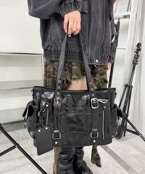 トートバッグ チャームツキY2Kバッグ レディース メンズ : ZOZOTOWN