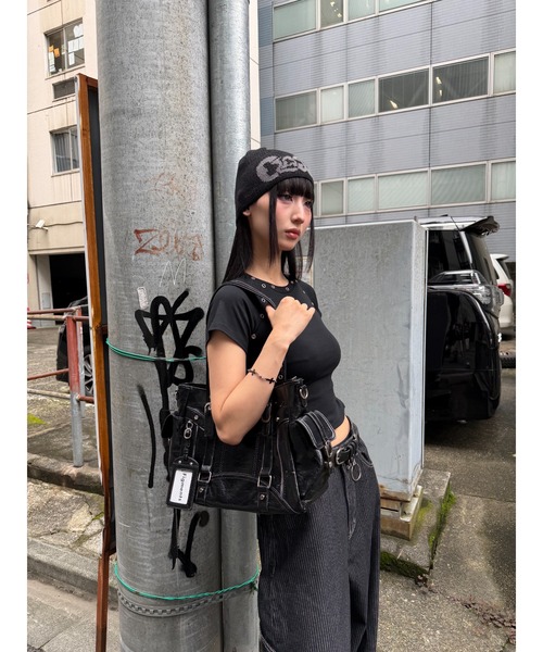 トートバッグ チャームツキY2Kバッグ レディース メンズ : ZOZOTOWN