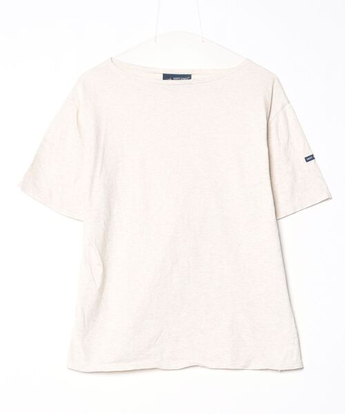 SAINT JAMES（セントジェームス） 半袖Tシャツ ML ベージュ レディース 