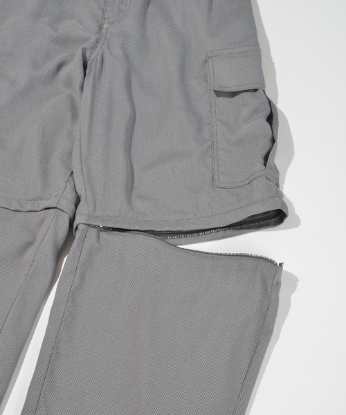 「SUPERTHANKS」 カーゴパンツ S グレー メンズ_画像8