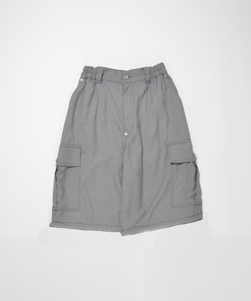 「SUPERTHANKS」 カーゴパンツ S グレー メンズ_画像9