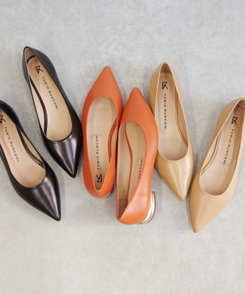 「Fabio Rusconi」 パンプス 38 ブラック レディース_画像5