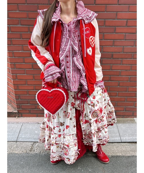 最終価格❗ピンクハウス❤️ギンガムドビー　オーバーブラウス未使用 PINK HOUSE（ピンクハウス） ブラウス シャツ ギンガムチェックフード